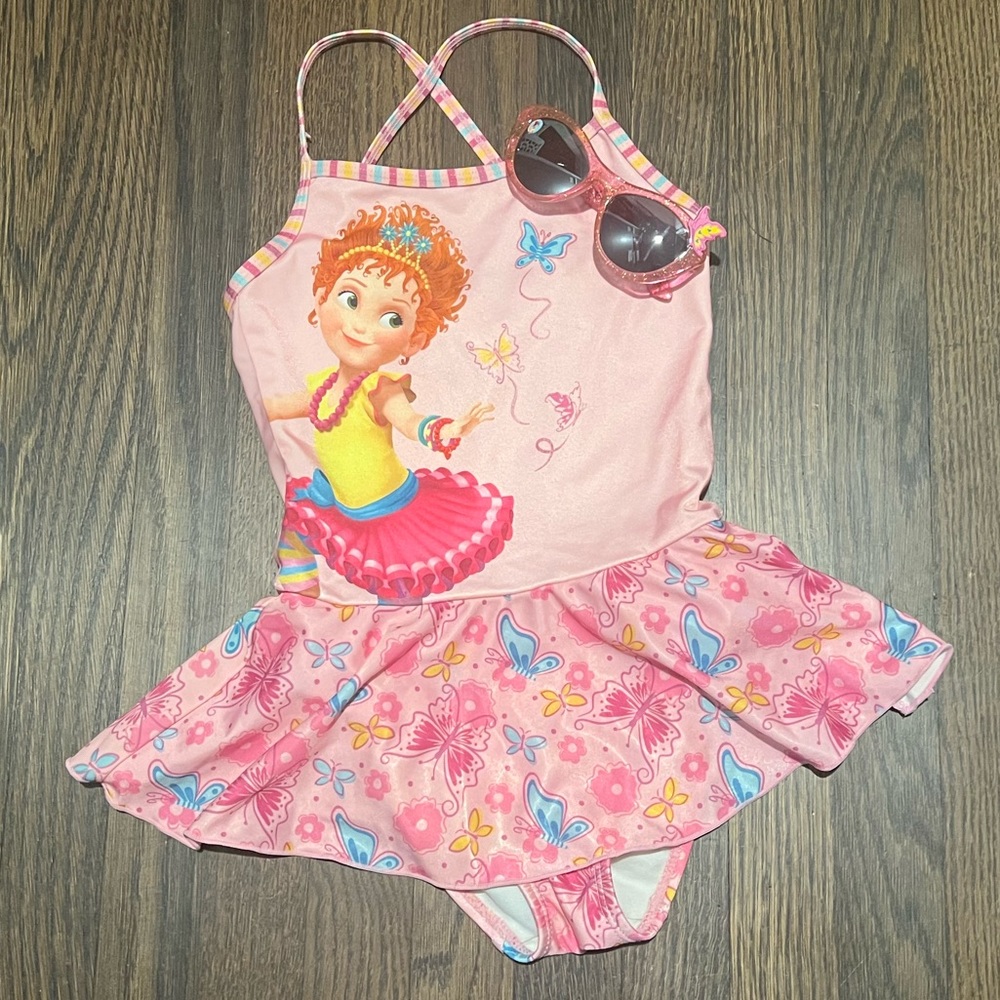 Disney Fancy Nancy Girl Swimsuit